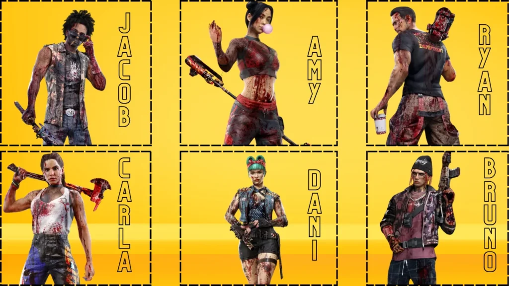 Overview of Dead Island 2 Characters